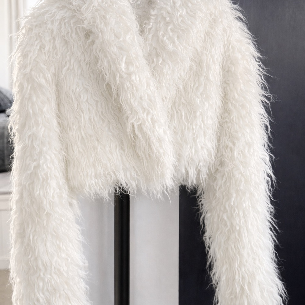 PrettyLittleThing Cream Teddy Jacket